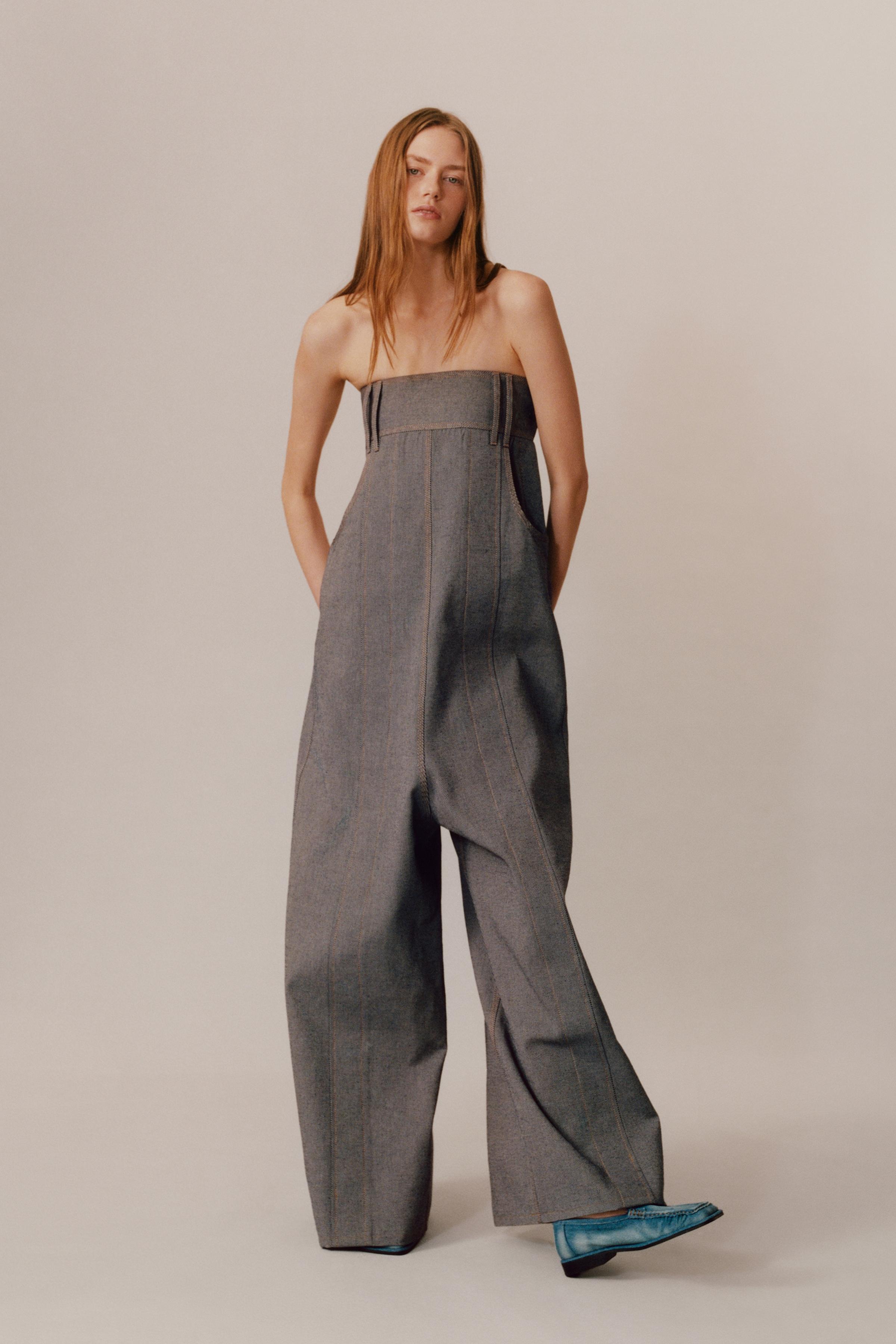 LIMITED EDITION WIDE LEG DENIM JUMPSUIT