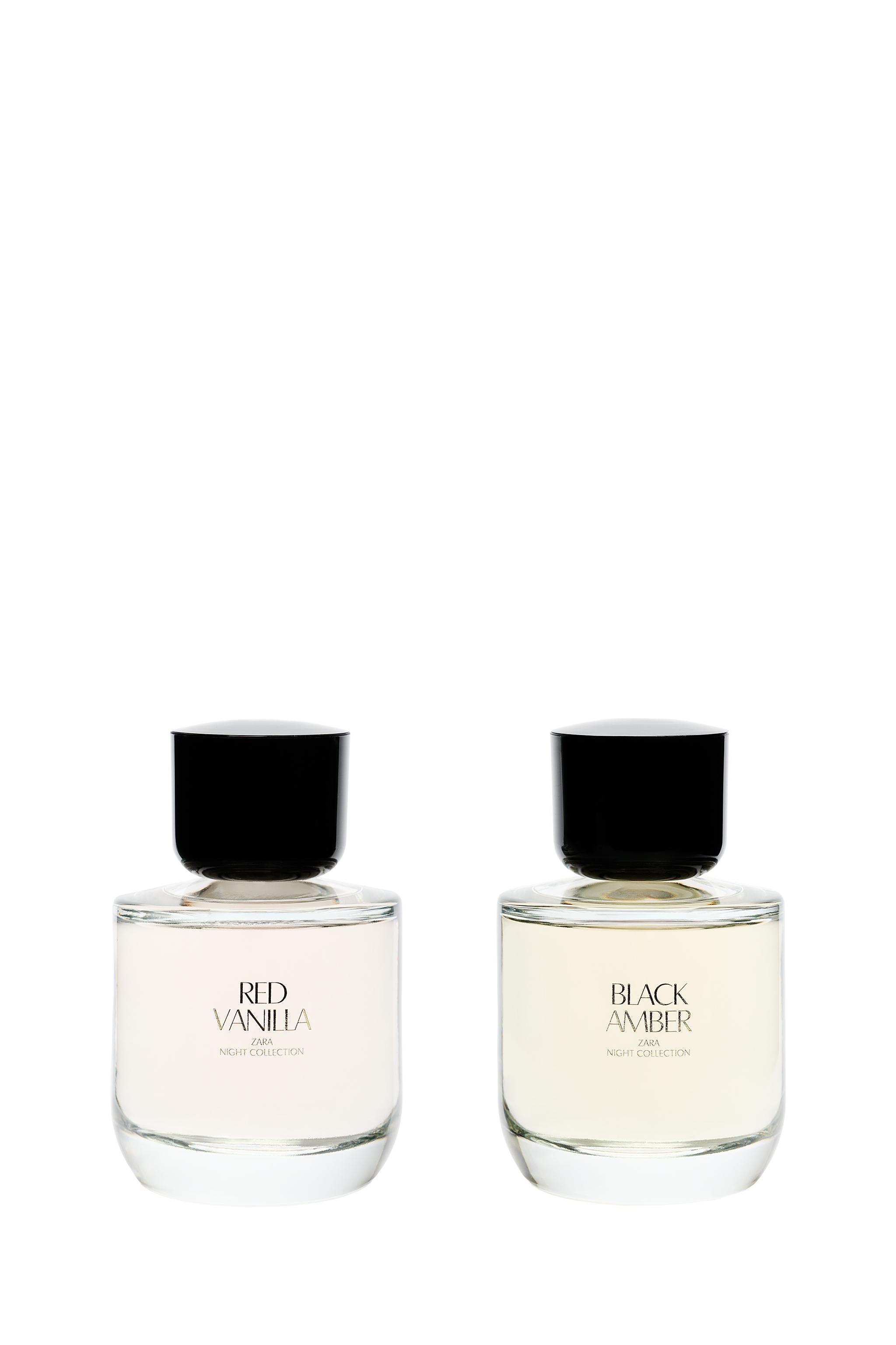 RED VANILLA & ZARA BLACK AMBER EDT 2X90ML / 3.04 oz — TINTED LEATHER