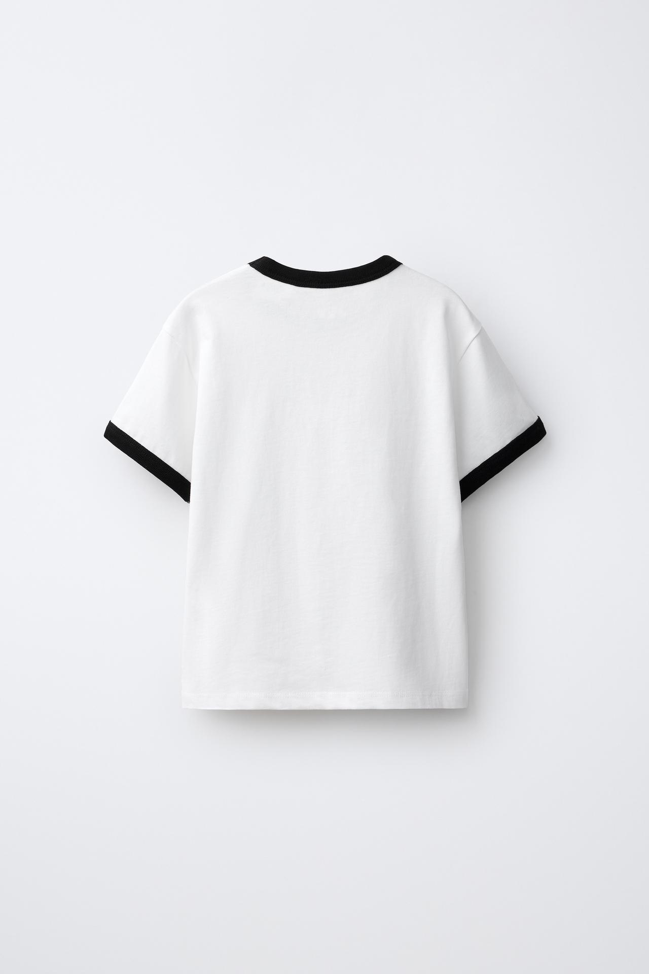 LISA © PRINT T-SHIRT — Ecru