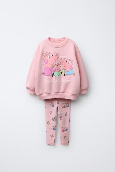 PEPPA PIG ™ SWEATSHIRT AND LEGGINGS SET - Pink by Zara