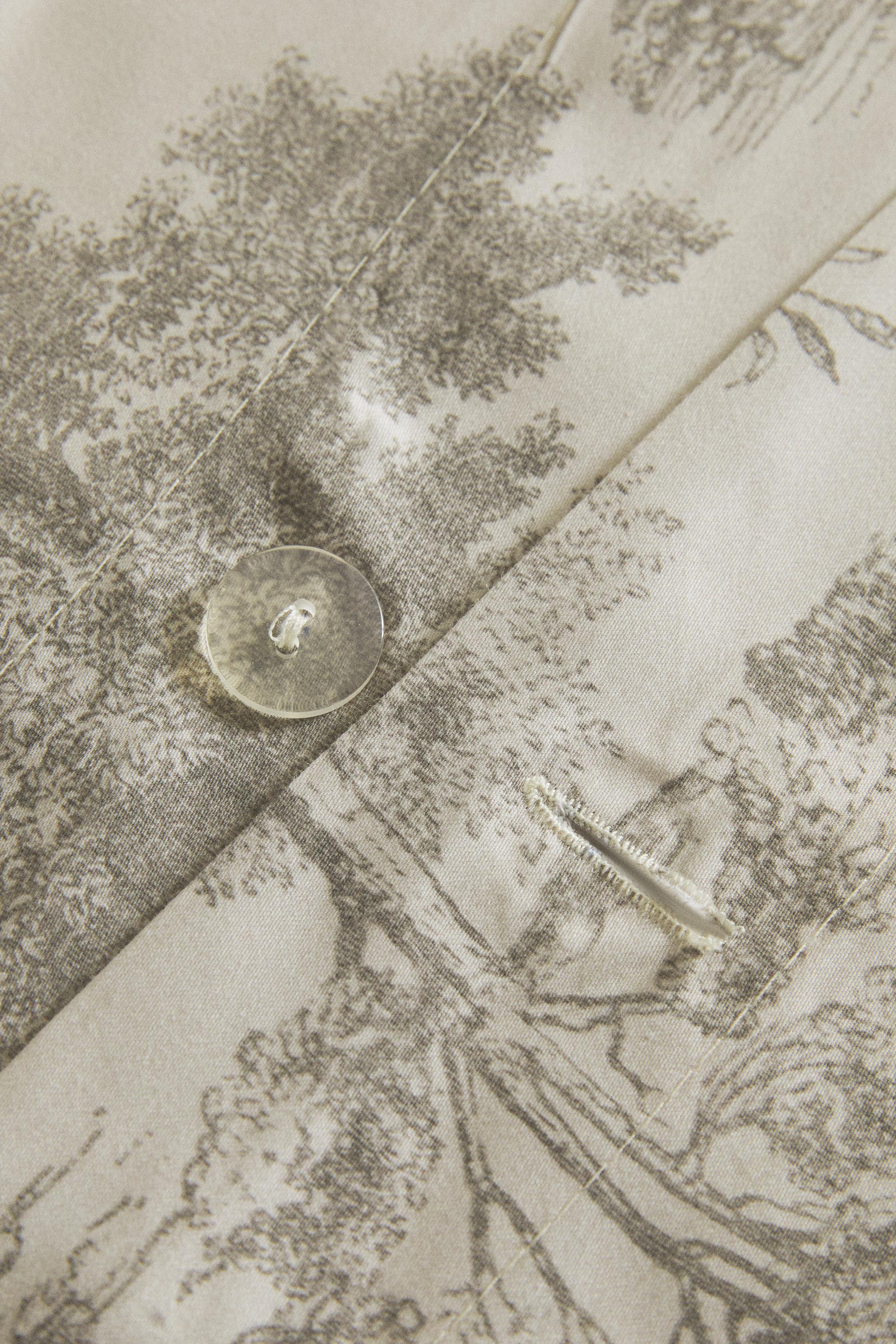 TOILE DE JOUY SATEEN DUVET COVER