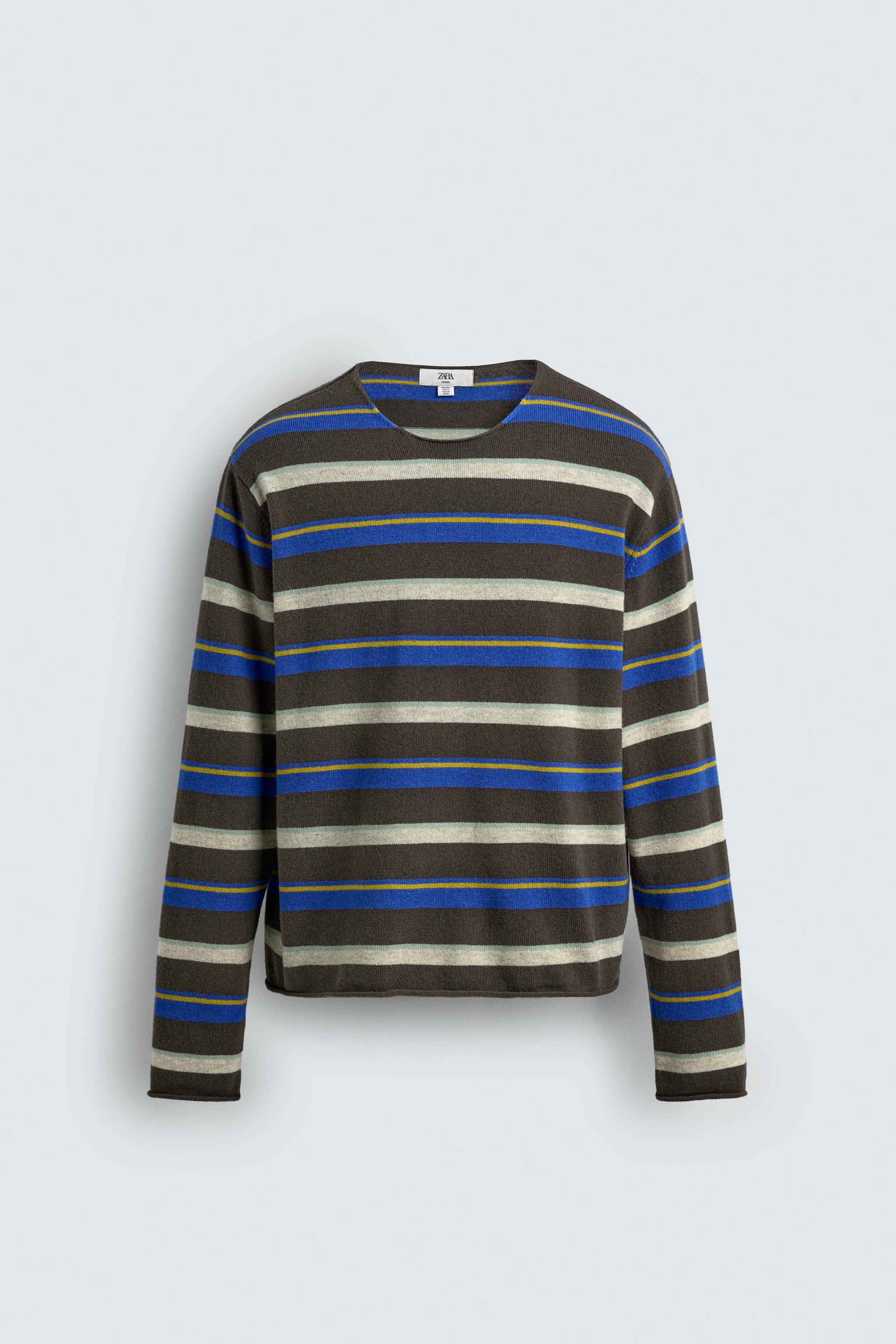 LIMITED EDITION STRIPED JACQUARD JUMPER