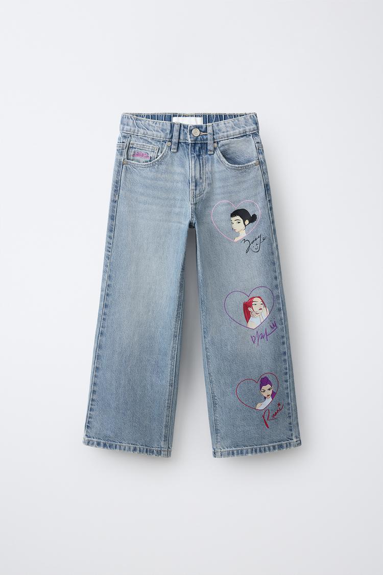 JEANS DE PIERNA ANCHA KPOP DEMON HUNTERS™ NETFLIX © 2