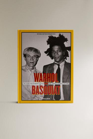 LIVRO "WARHOL ON BASQUIAT" - Cinzento da Zara - Imagem 0