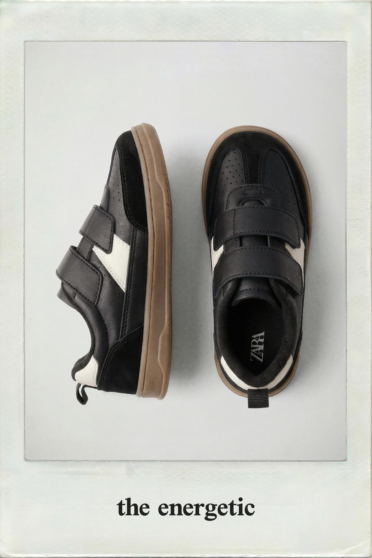 LEATHER BAREFOOT SNEAKERS — Black