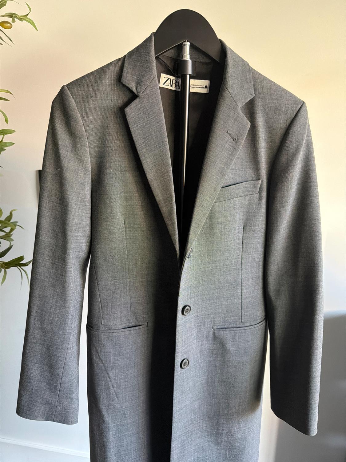 TAILORING ZW COLLECTION WOOL BLEND FROCK COAT - Image 2