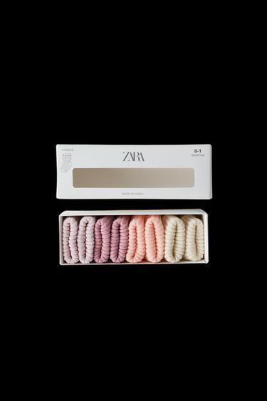 PACK OF 4 COLOURED SOCKS - Pink by Zara - Image 0