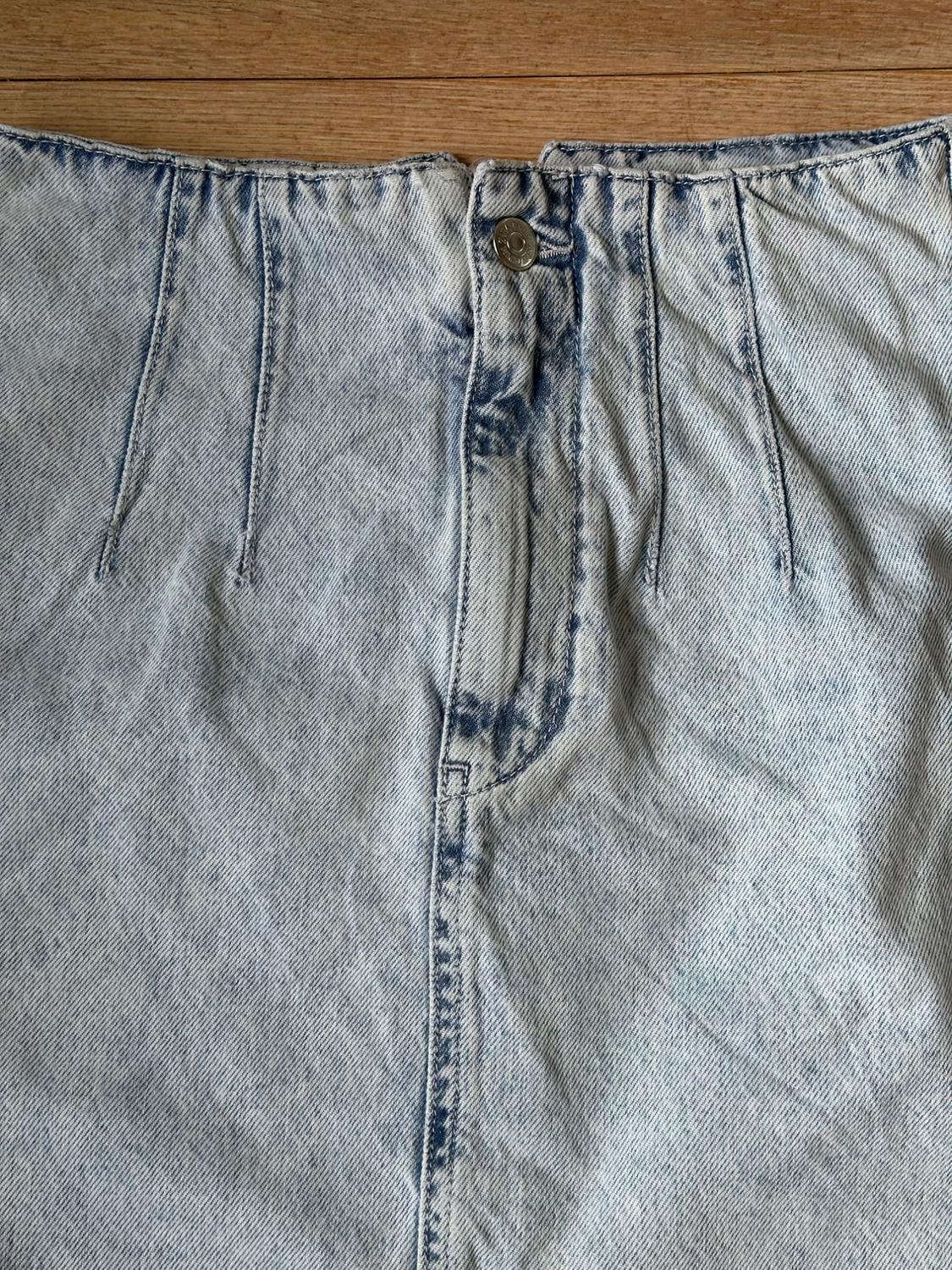 DENIM MINI SKIRT - Image 2