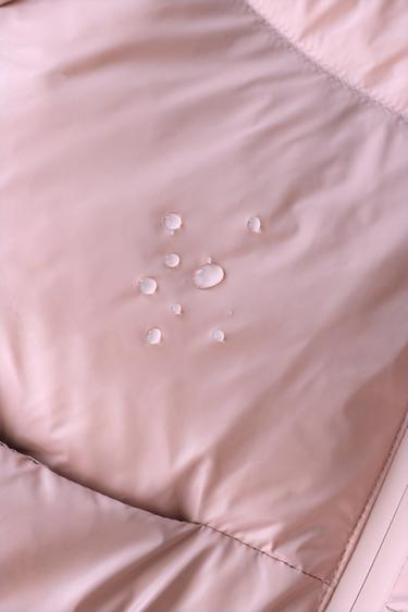 DOUDOUNE EN PLUME ET DUVET DÉPERLANTE - Rose de Zara - Image 8