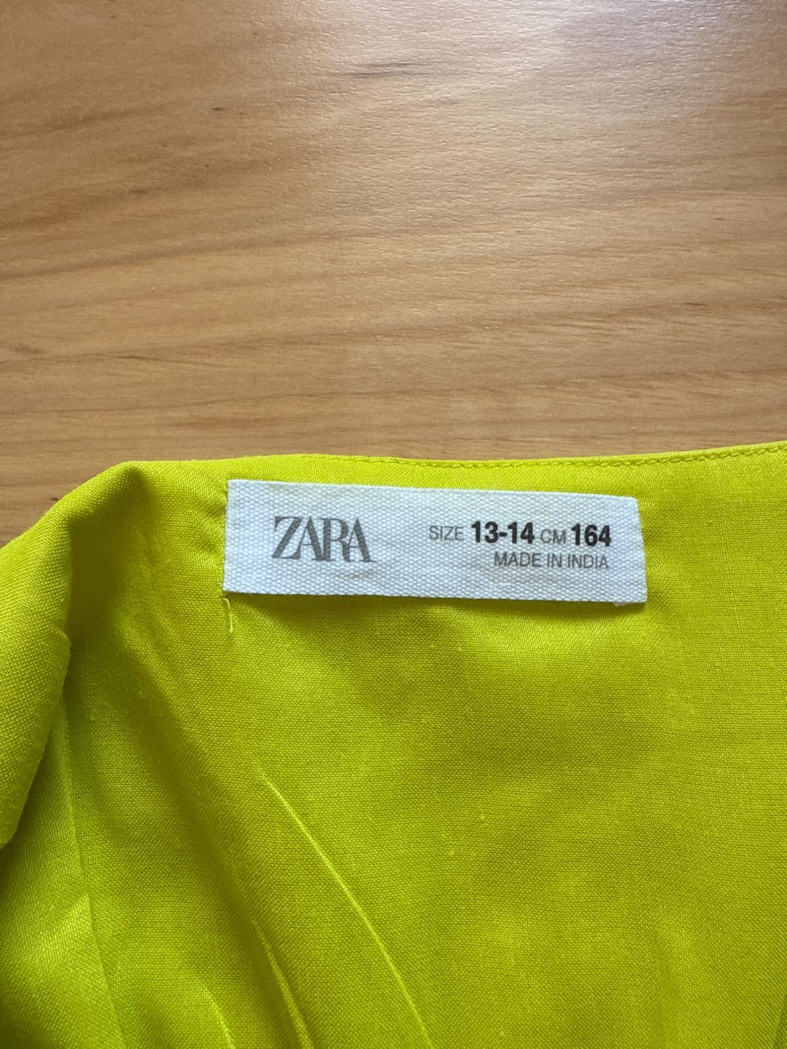 EMBROIDERED POPLIN DRESS - Image 3
