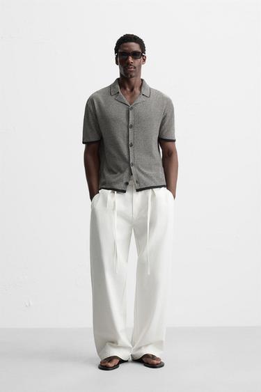 STRIPED KNIT SHIRT - Stripes by Zara - Image 0