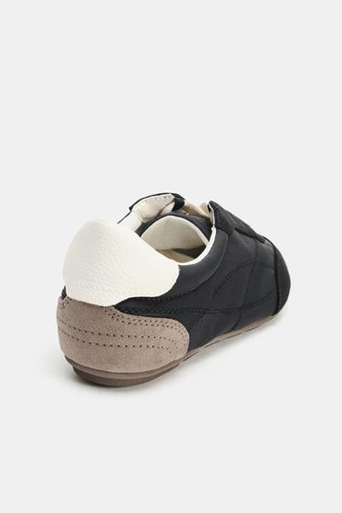 SOFT CONTRAST RUNNING TRAINERS - Black by Zara - Image 3