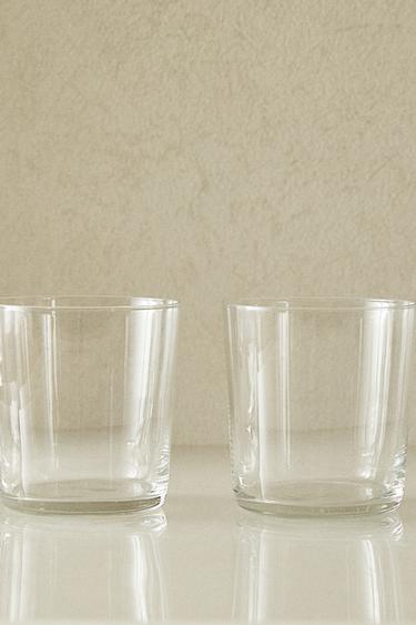 PACK OF TALL GLASS TUMBLERS (PACK OF 4) -  by Zara