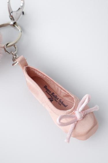PORTE-CLÉS BASKET BALLET - Rose pâle de Zara - Image 1