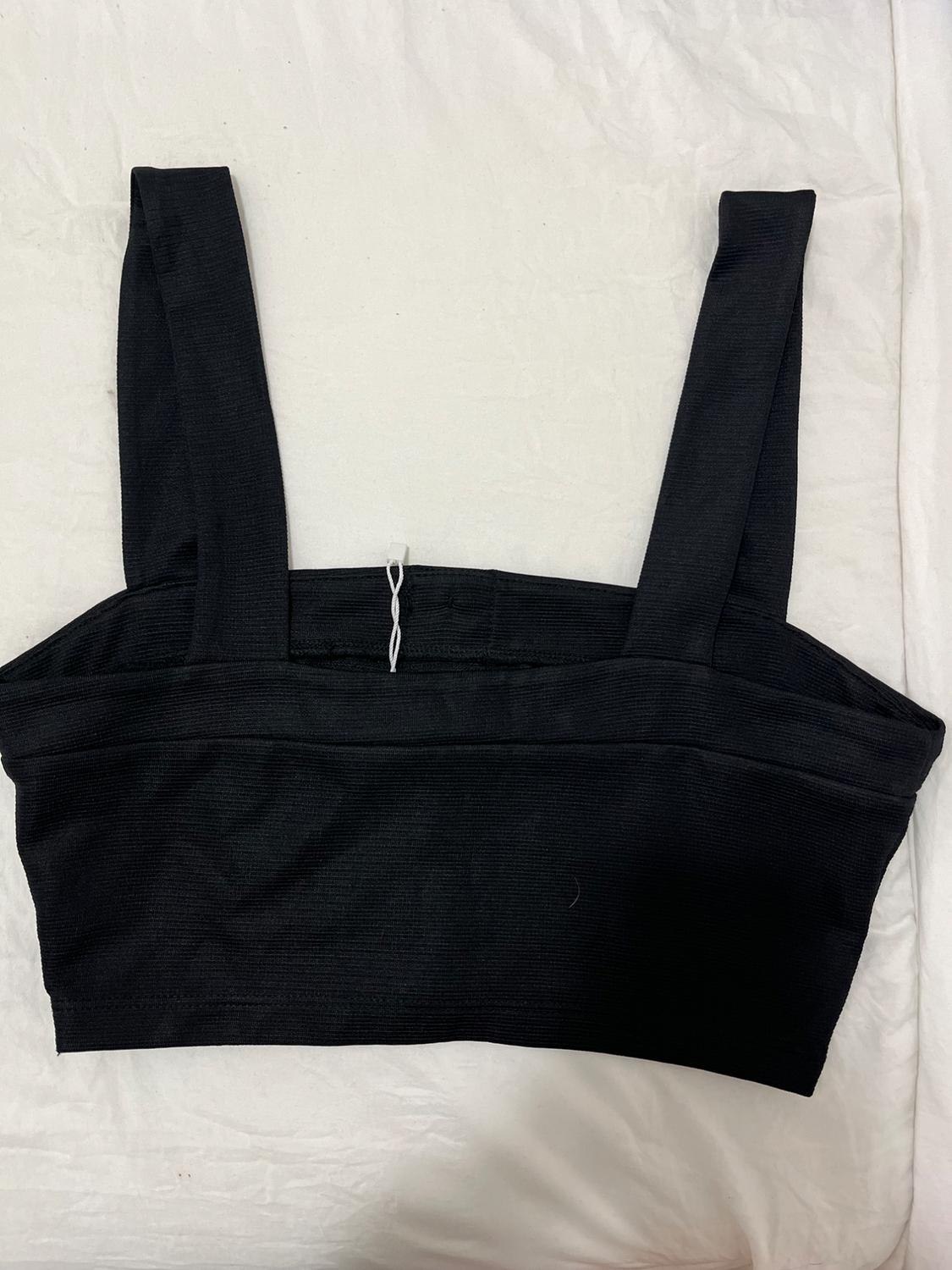BUTTONED OTTOMAN KNIT TOP - Image 2