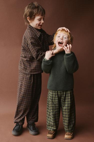 ZARA TIMELESS - CHECK SHIRT - Chocolate by Zara