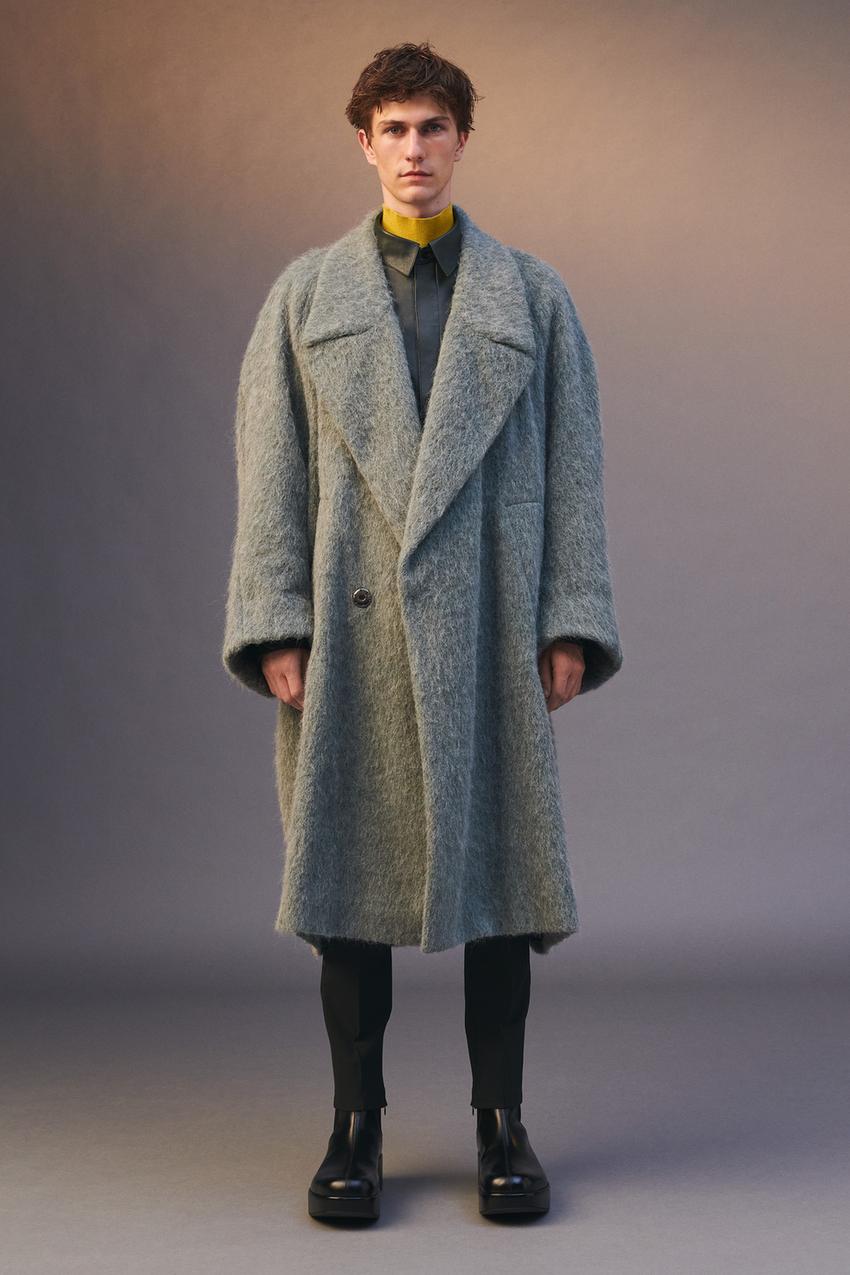 オーバーサイズコート - LIMITED EDITION - ウォーターグリーン | ZARA  