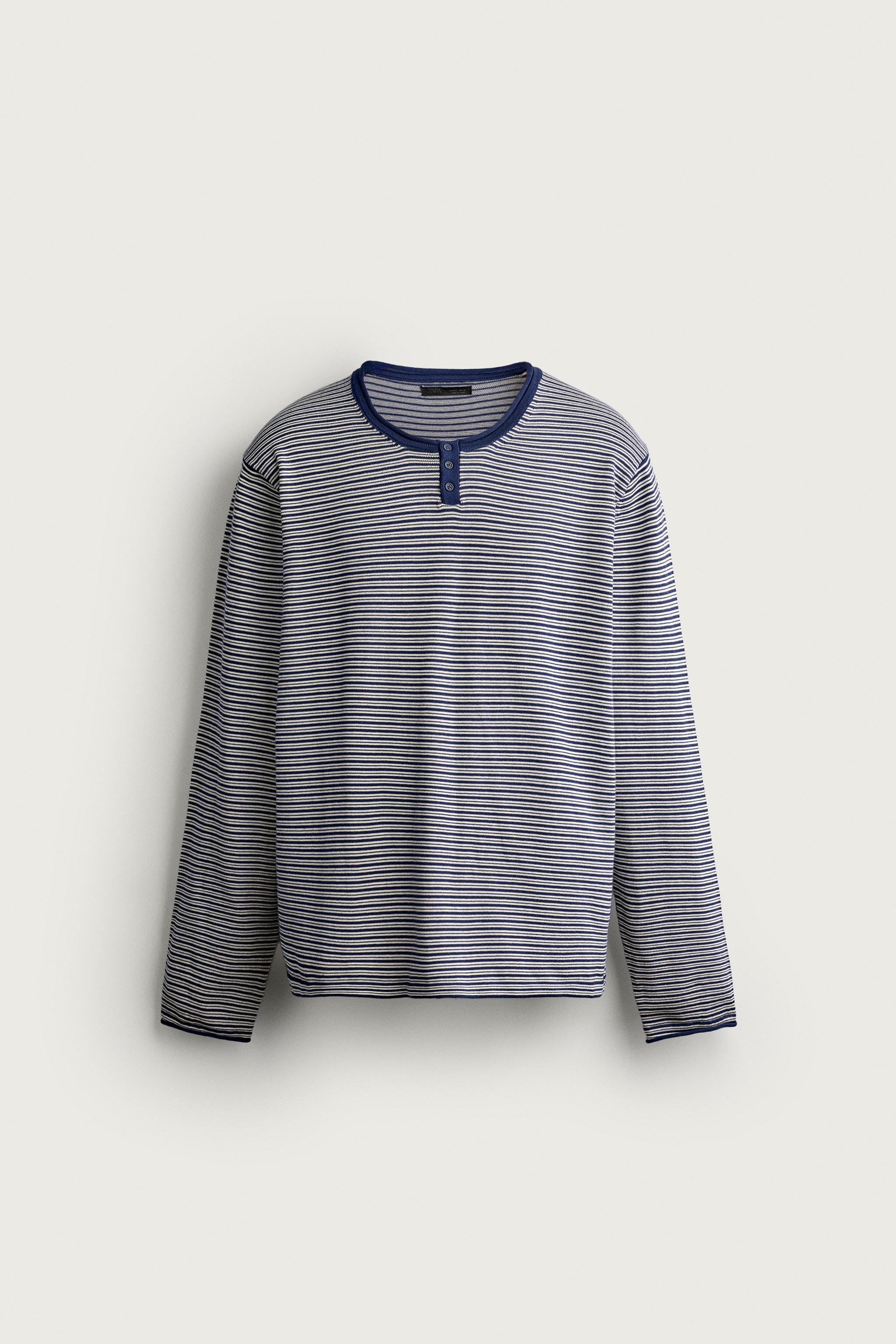 Tシャツ ヘンリーネック | ZARA 日本