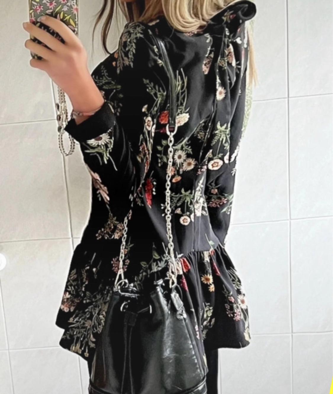 VESTIDO MONO FLORAL - Image 3