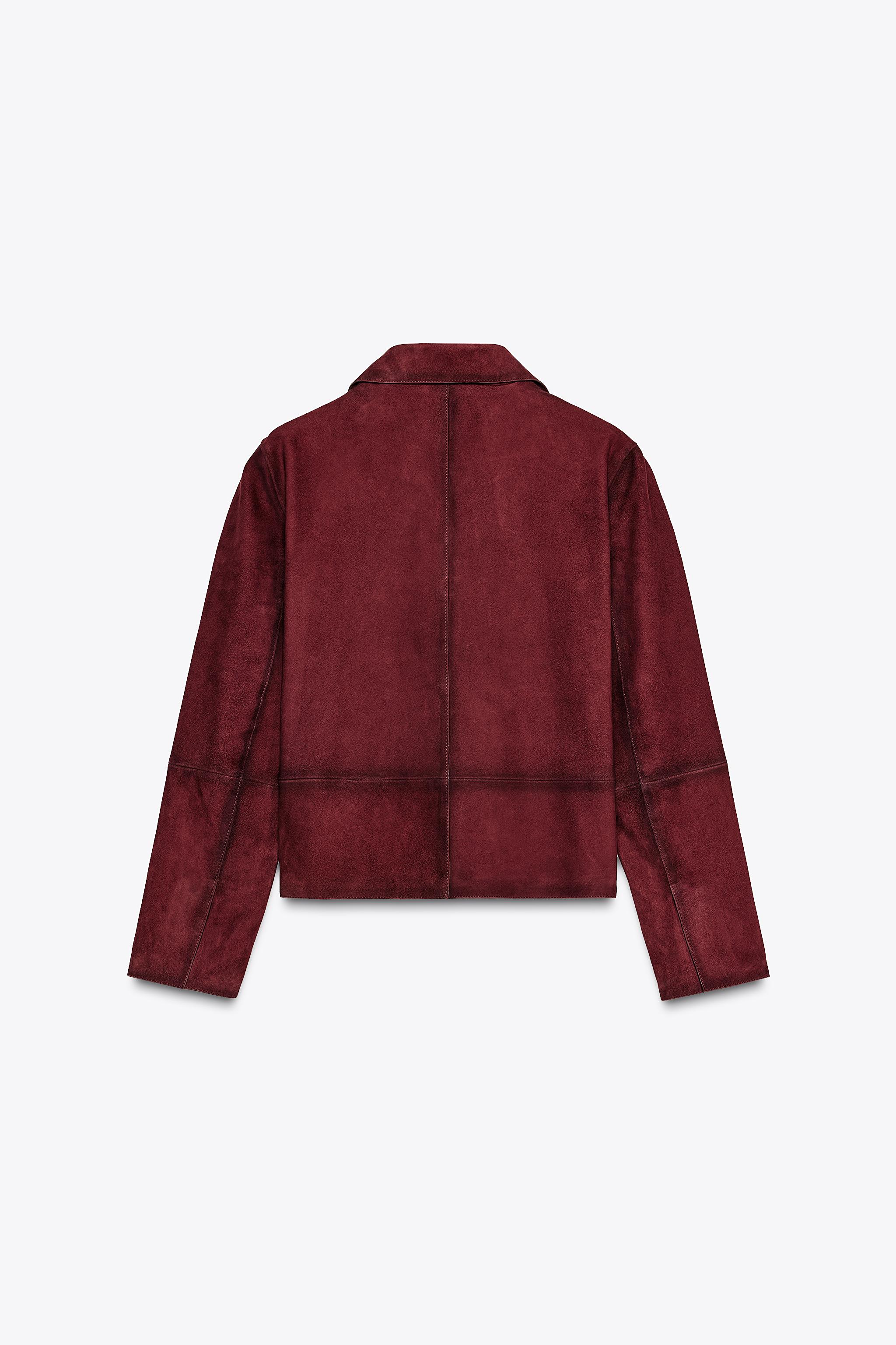 【ZARA】スエードレザーブレザー ZW COLLECTION 5129/240 ZARA】スエードレザーブレザー ZW COLLECTION 5129/240 (ZARA