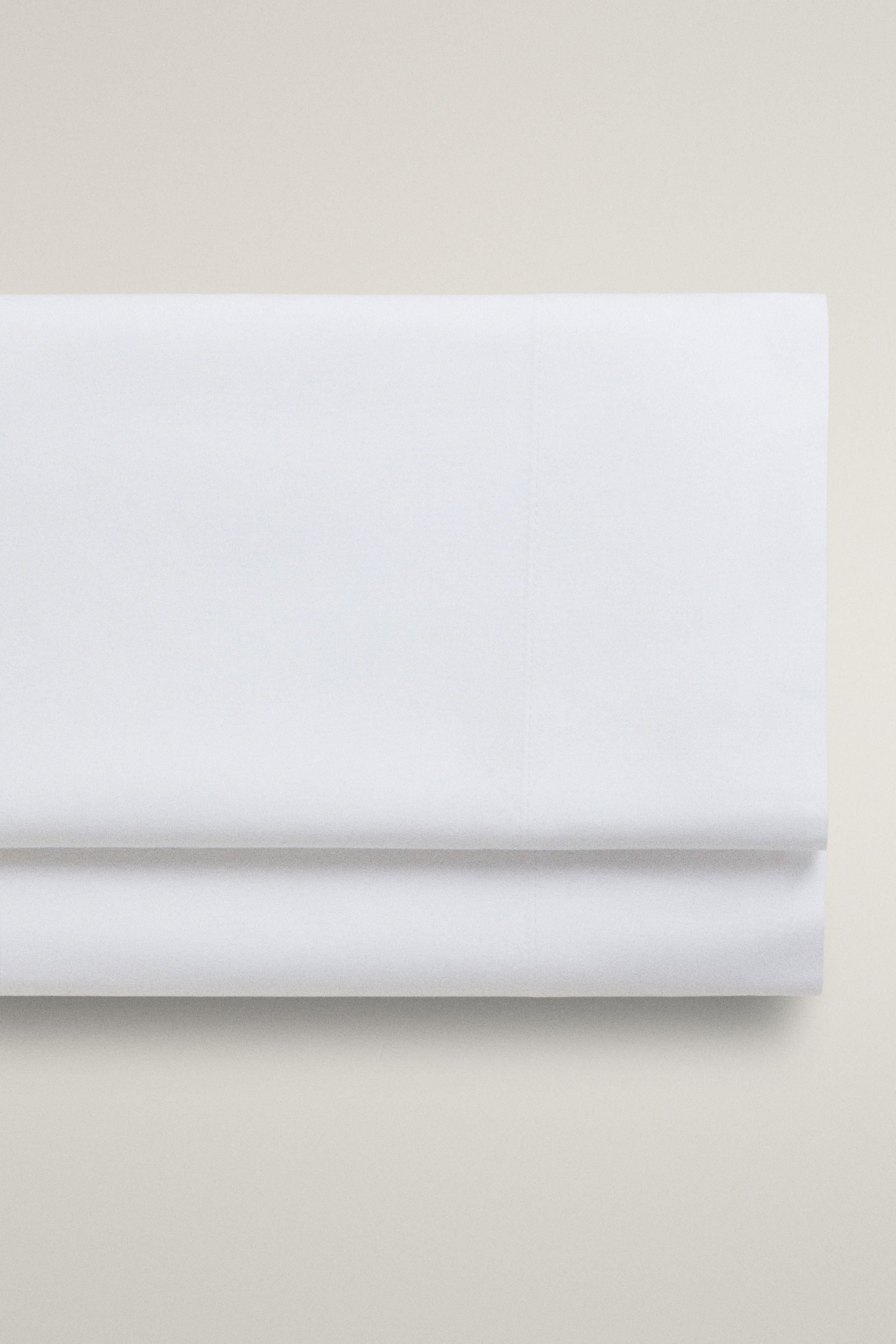 PERCALE COTTON FLAT SHEET ( THREAD COUNT