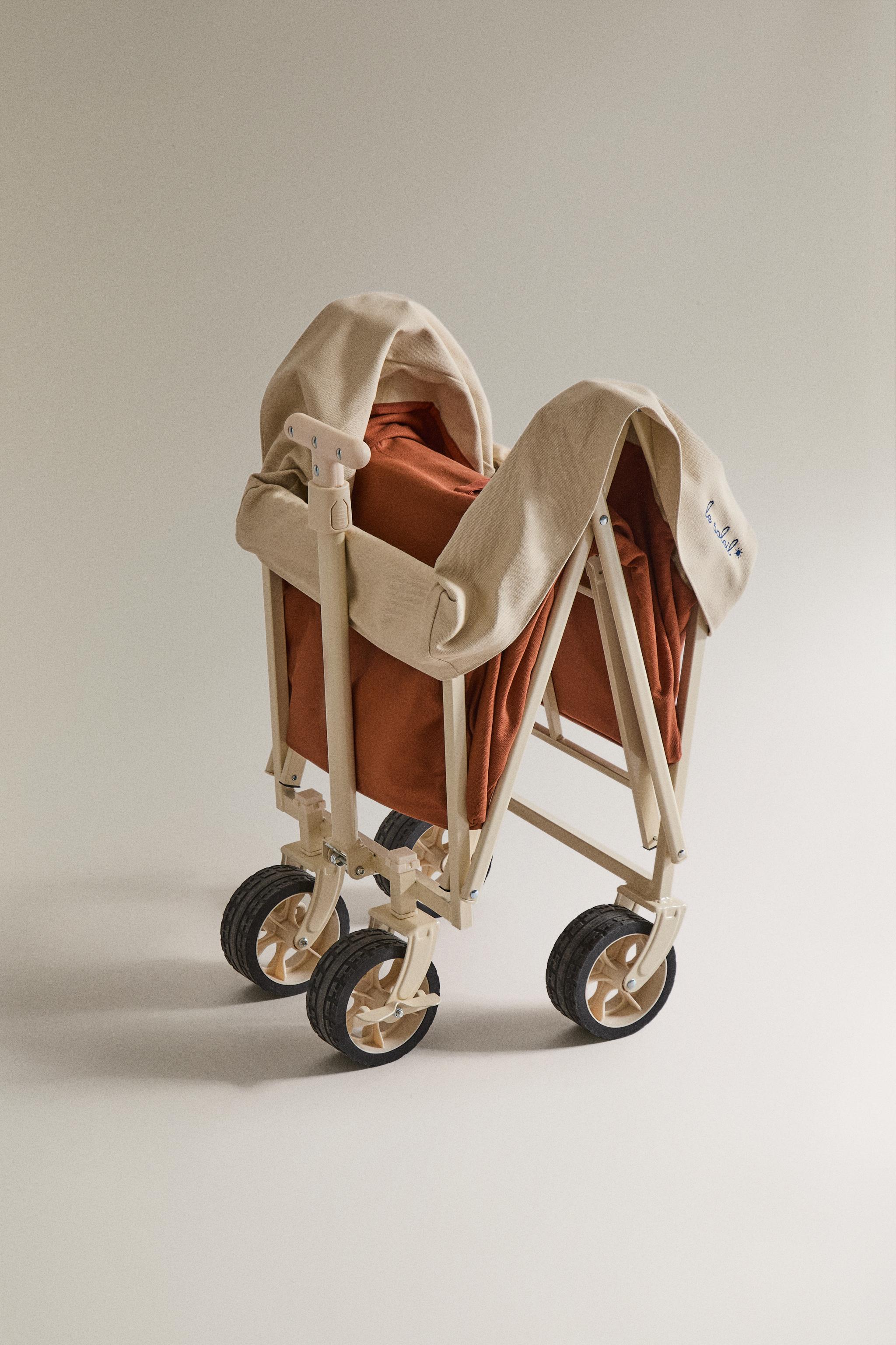 FOLDABLE COTTON BEACH CART