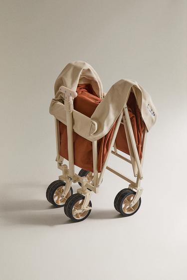 COTTON BEACH TROLLEY - Brick by Zara - Image 4