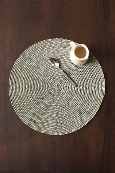 PAPER PLACEMAT (PACK OF 2) - Light blue by Zara