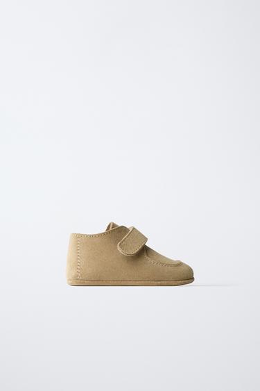 LEDERSCHUH - Sandfarbe von Zara