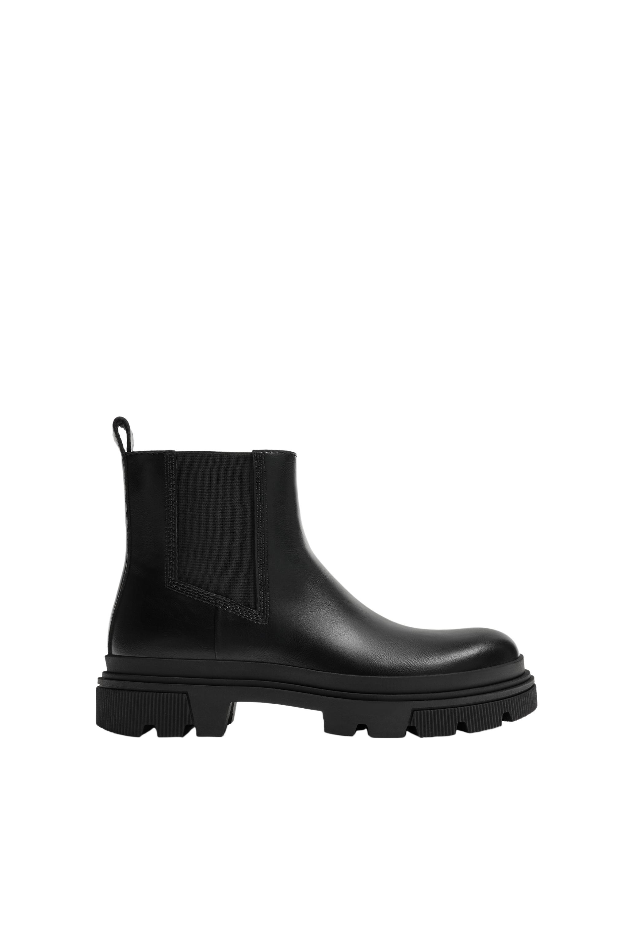 CHUNKY CHELSEA BOOTS - Black | ZARA South Africa