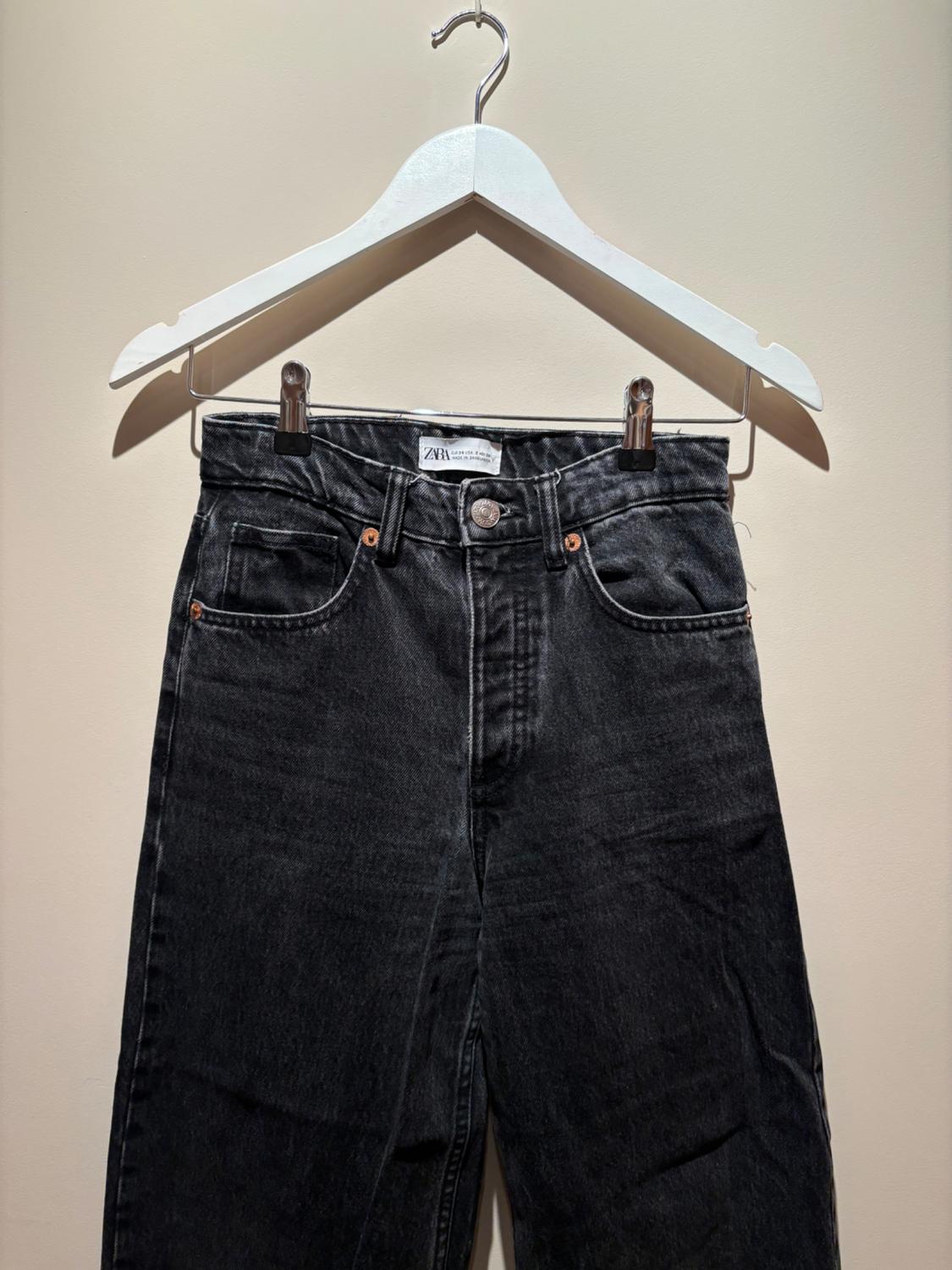 CROPPED WIDE-LEG JEANS - Image 2