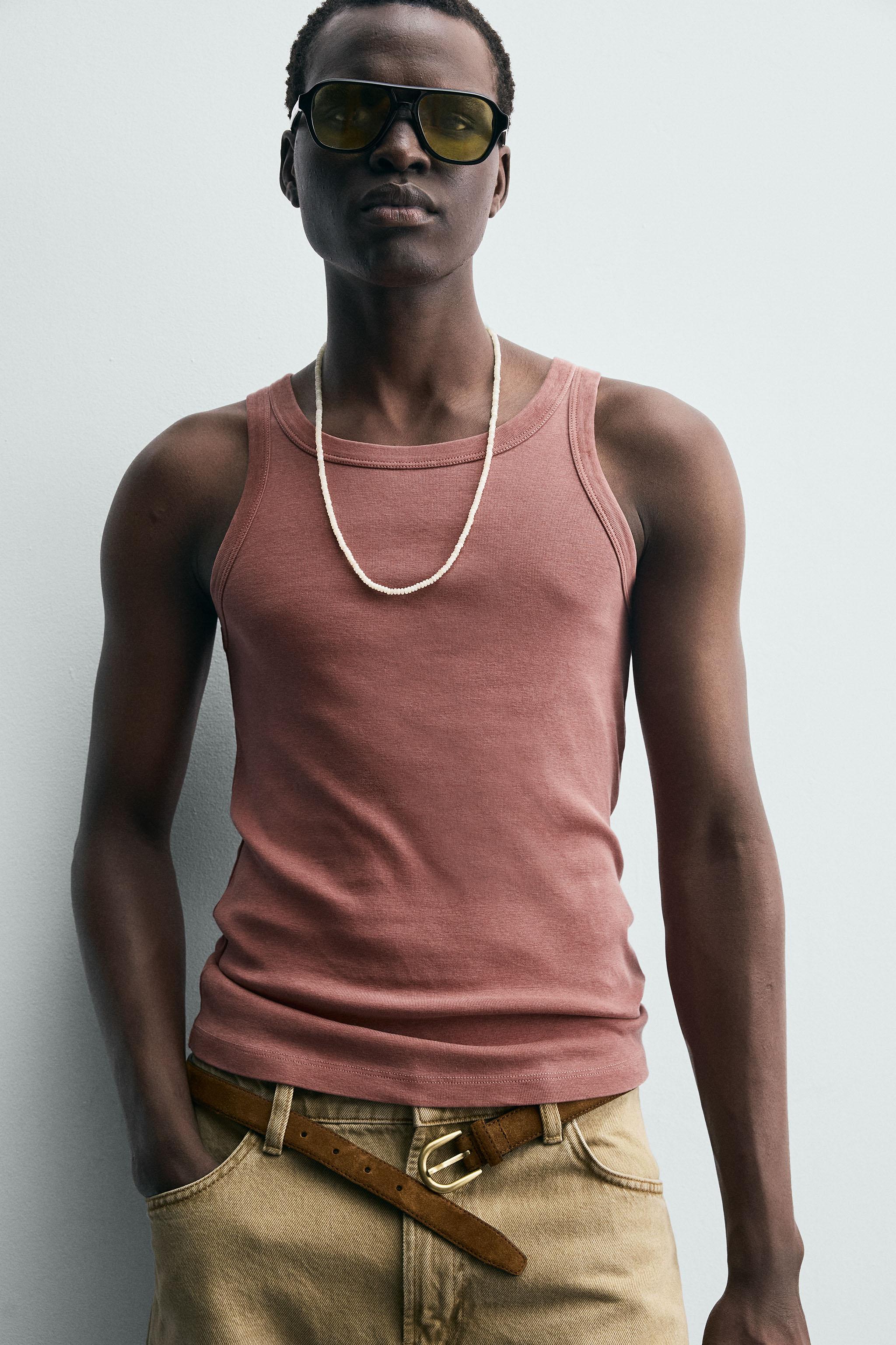 WASHED TANK T-SHIRT