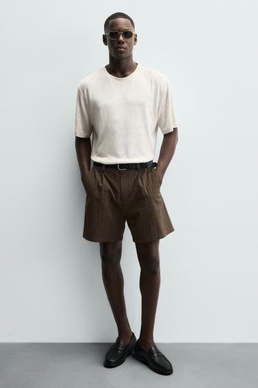 LEATHER SADDLE LOAFERS - Black de Zara - Imagen 0