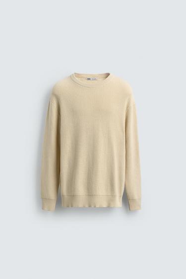 JERSEY PUNTO PERLADO - Crudo de Zara
