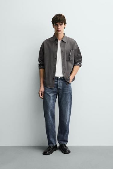 REGULAR-FIT-JEANS - Blau von Zara