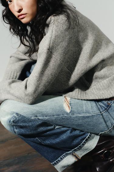 SOFT KNIT CARDIGAN - Grey marl by Zara - Image 3