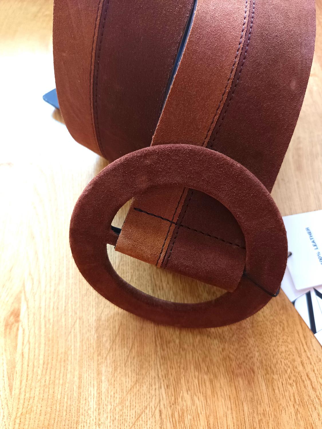 CONTRAST MAXI BUCKLE BELT - Image 5