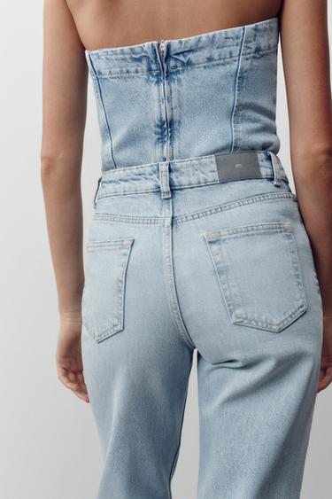 JEAN Z.04 DROIT TAILLE MOYENNE LONGUEUR TOTALE - Bleu clair de Zara - Image 3