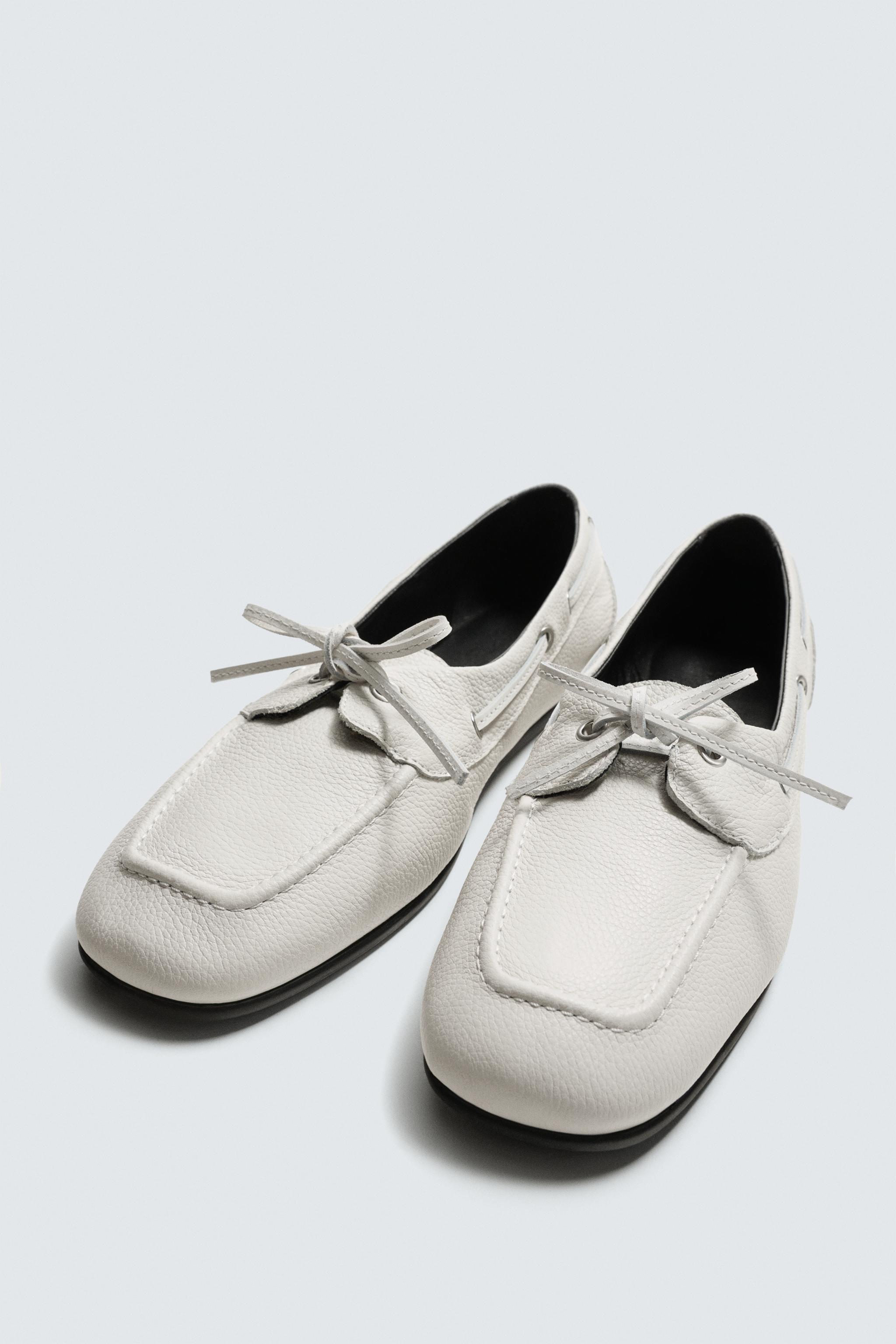 CHAUSSURES BATEAU EN CUIR
