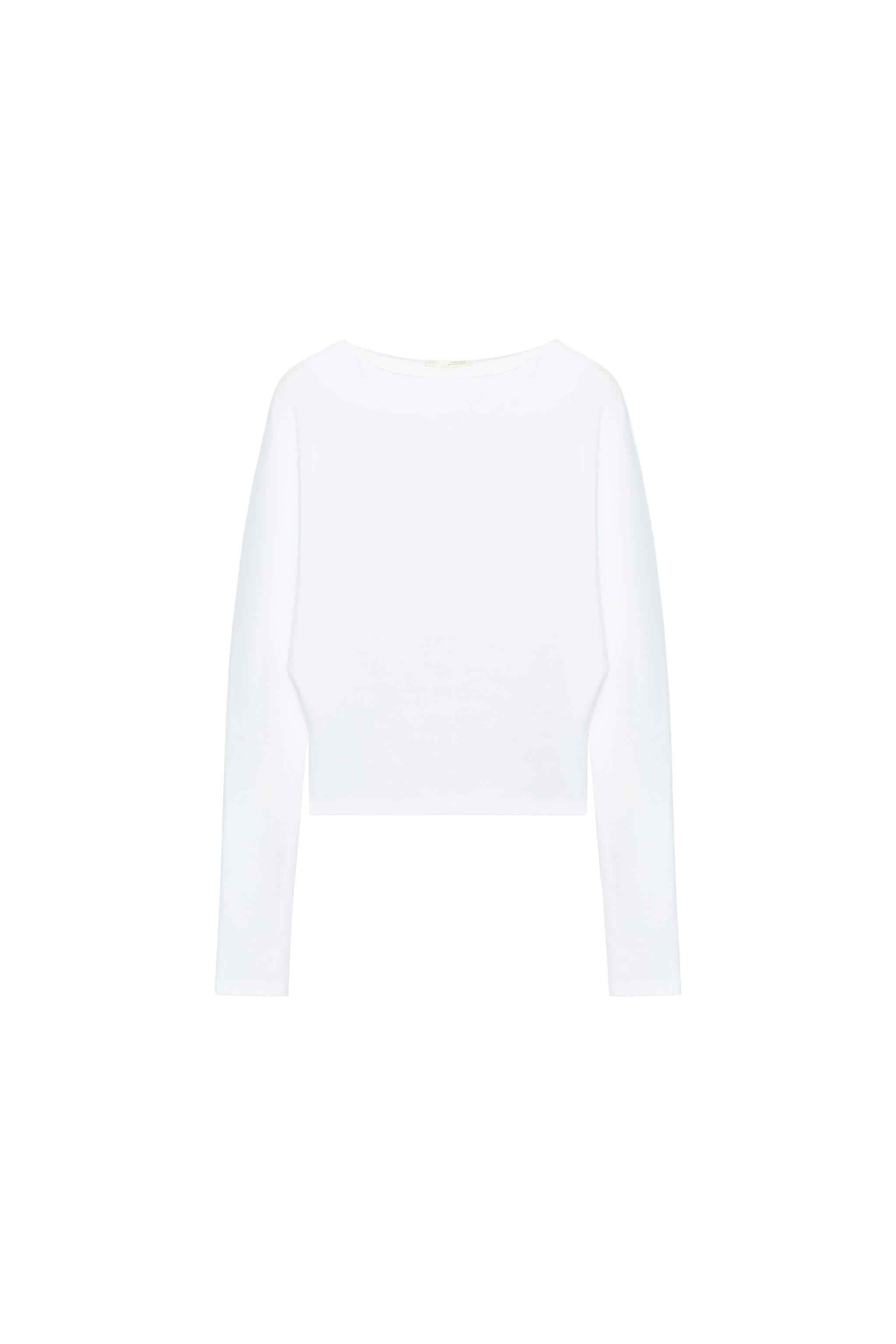 CAMISETA ENTALLADA MANGA LARGA