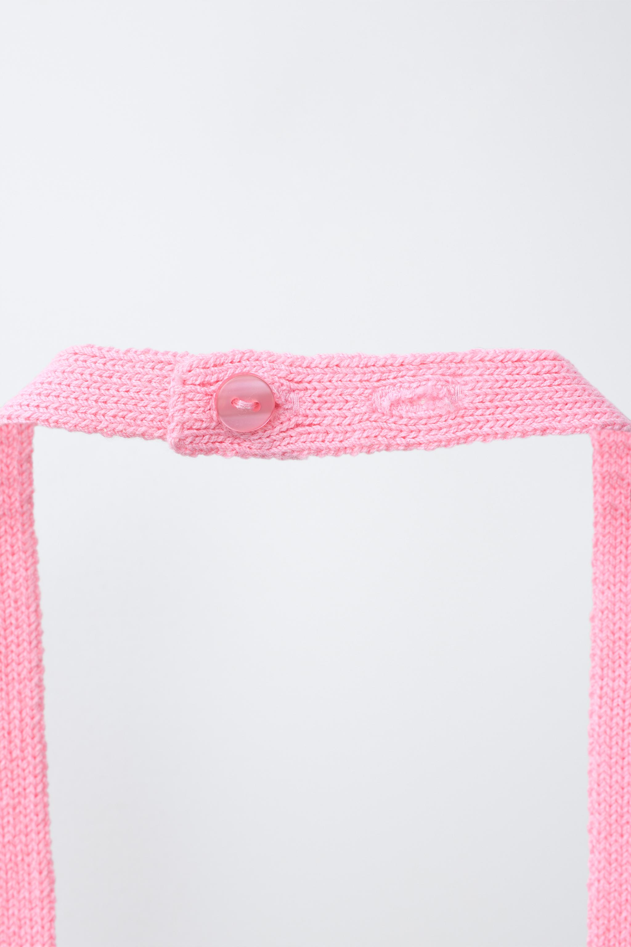 CROCHET KNIT HALTER TOP