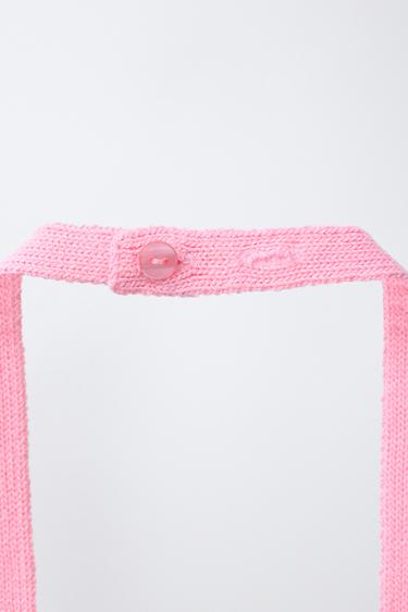 TOP EN MAILLE CROCHET - Multicolore de Zara - Image 3