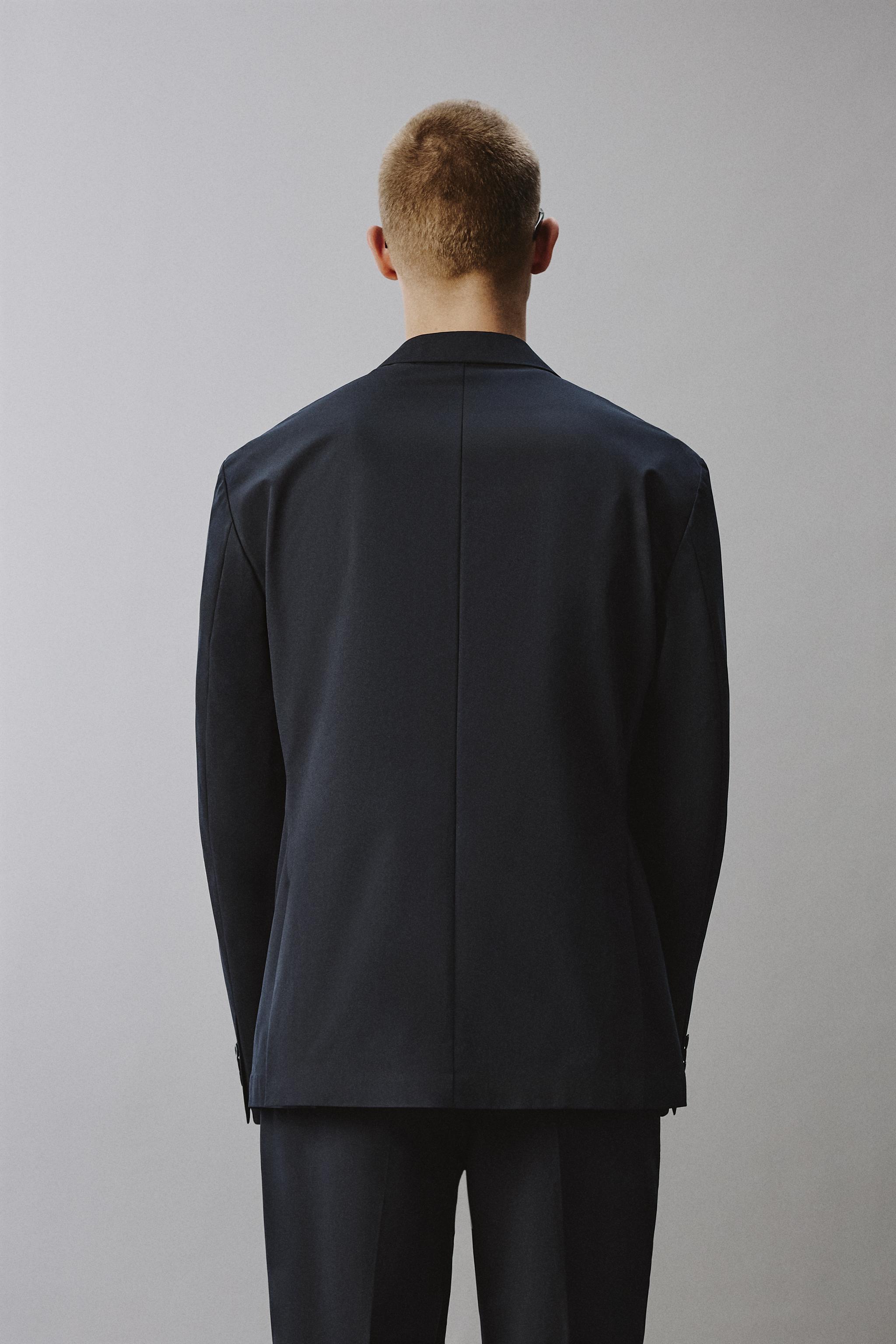 VESTE DE COSTUME TECHNIQUE INFROISSABLE