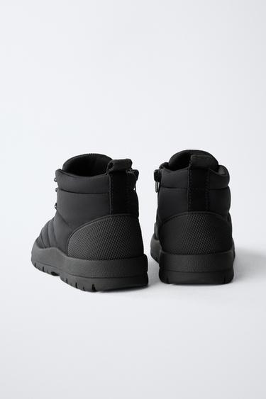 BOTTES EN NYLON RÉSISTANTES À L'EAU - Noir de Zara - Image 4