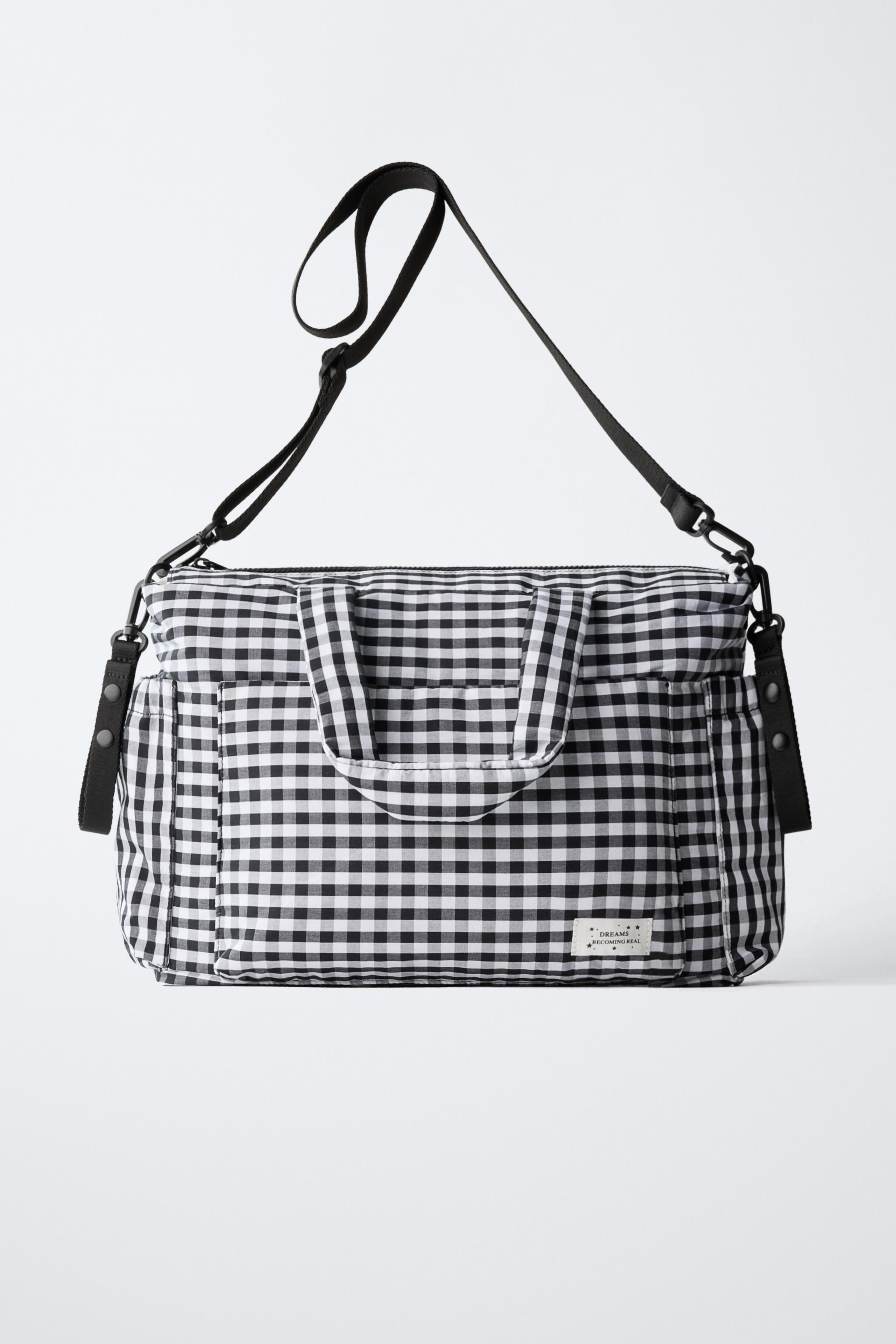 Детские сумки Zara PLAID MATERNITY