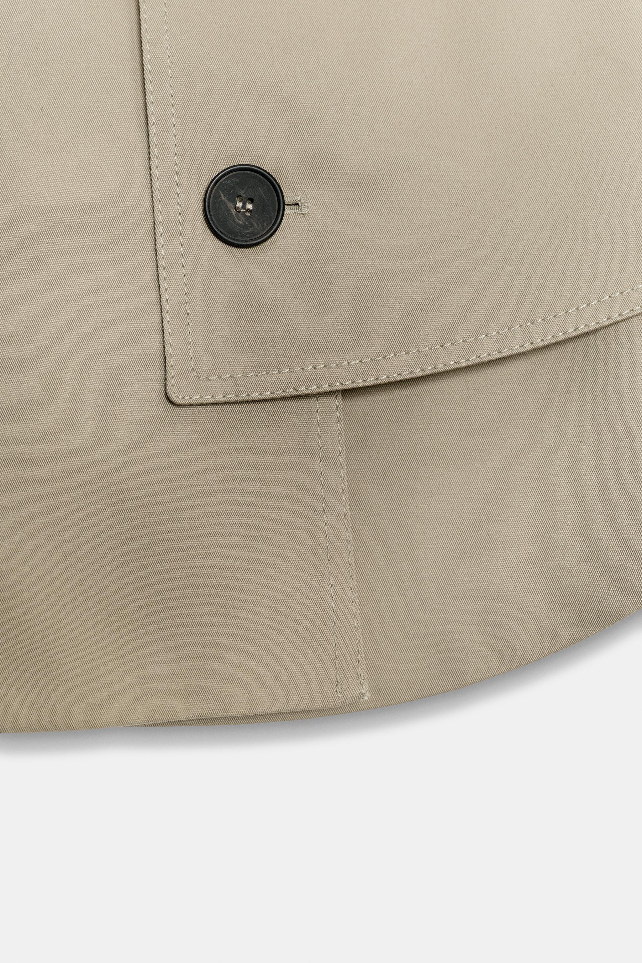ZW COLLECTION LIMITED EDITION CROPPED TRENCH COAT