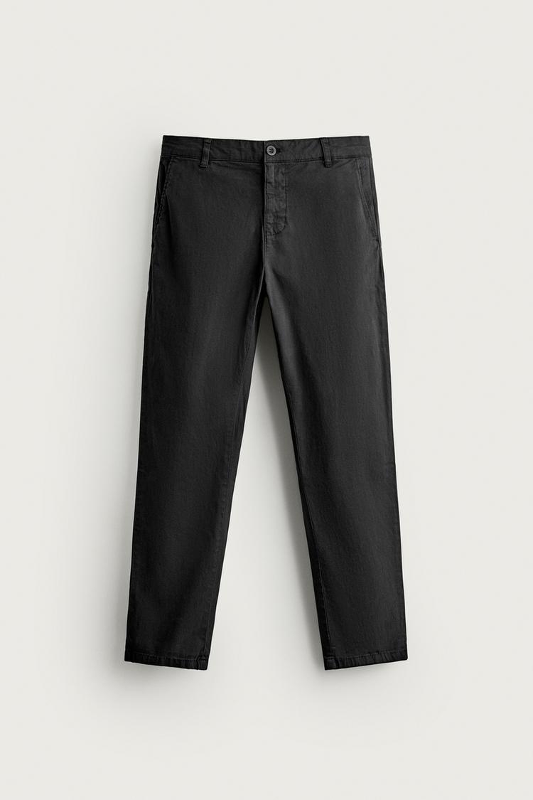 SKINNY FIT CHINOS