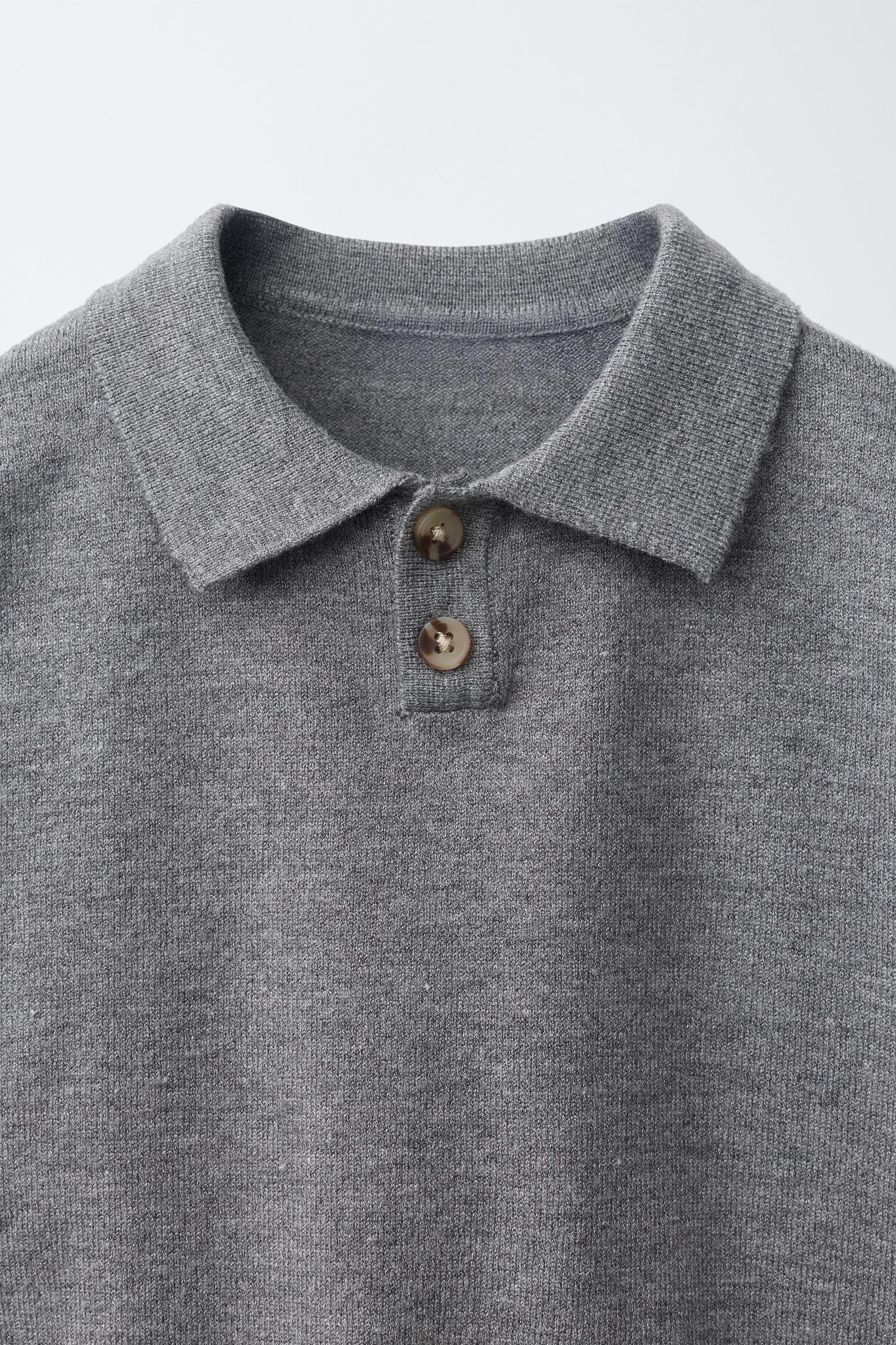 SOLID KNIT POLO