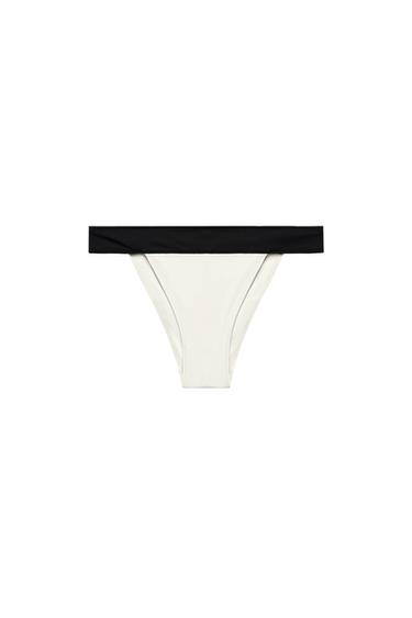 BRAGUITA BIKINI COMBINADA - Crudo de Zara