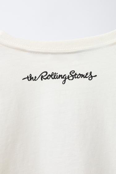 T-SHIRT IMPRIMÉ ROLLING STONES © - Écru de Zara - Image 3